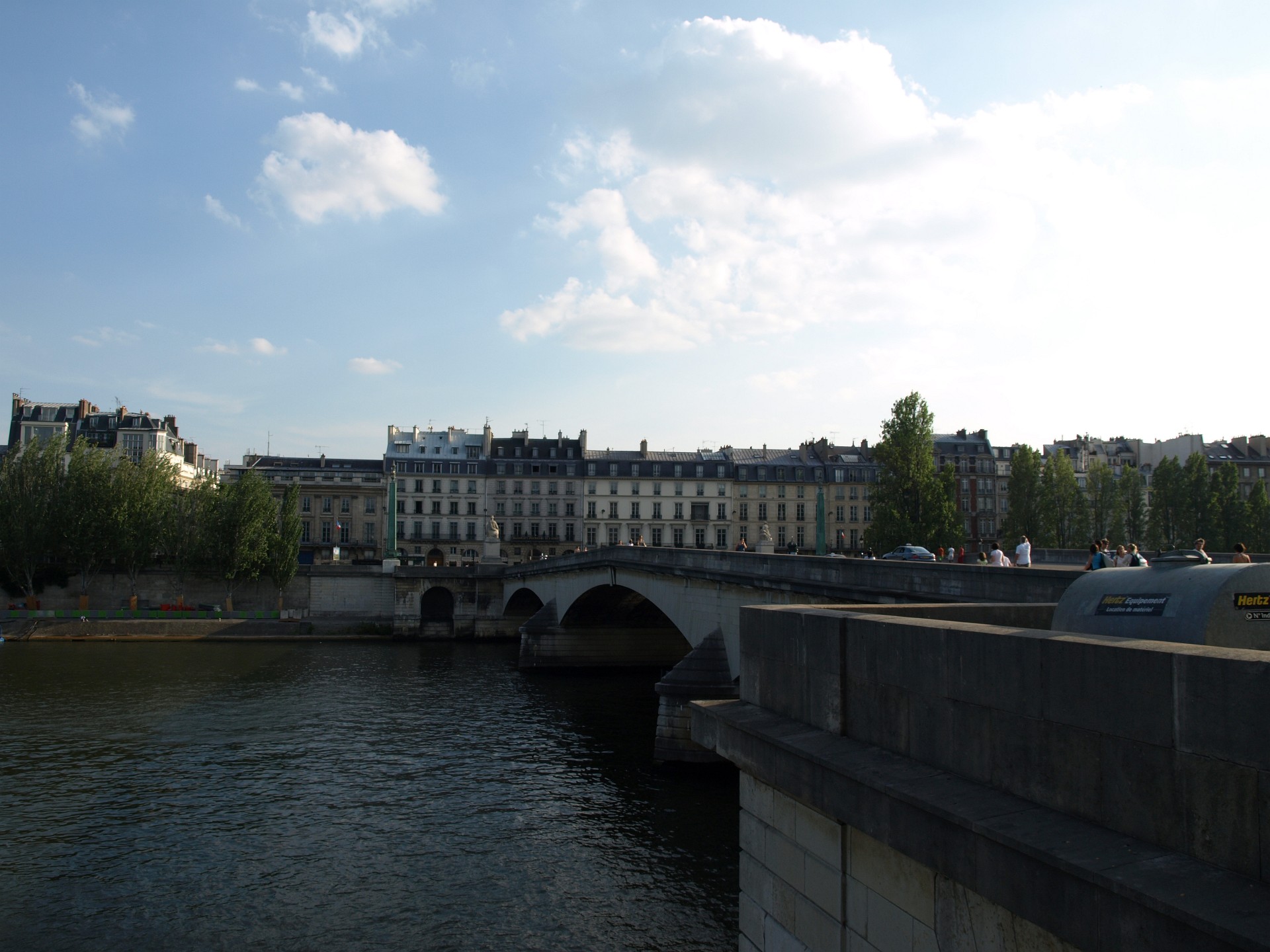Looking Across From the Pont Du Carousel